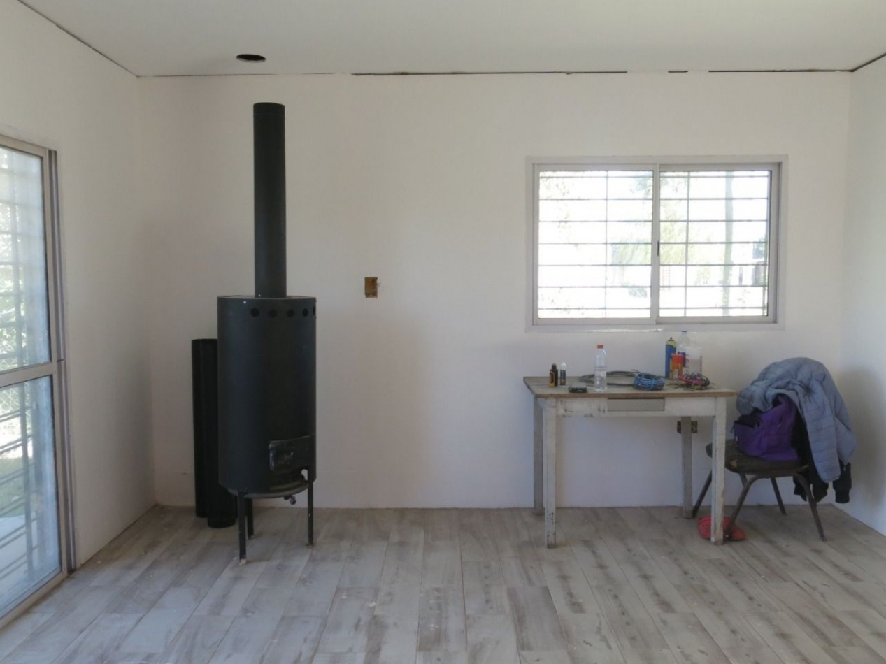 La Carolina, propiedad a terminar, dos dormitorios y quincho, terreno de 280 m2