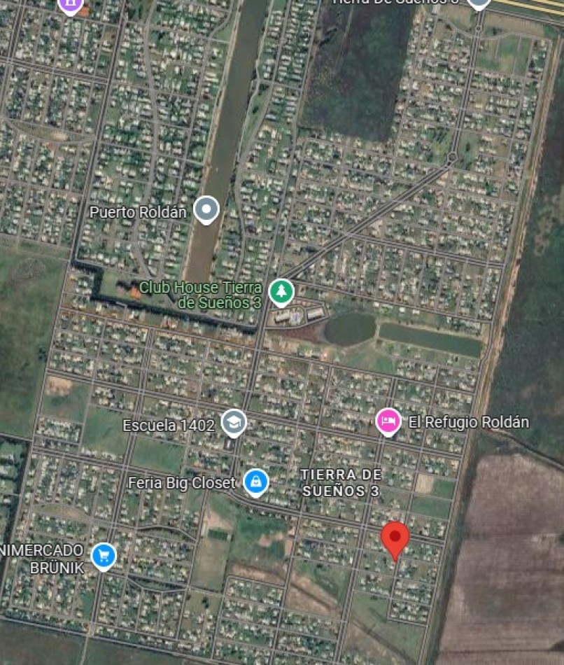Roldan, Tierra de Sueños 3, 360 m2, lote en esquina escriturado