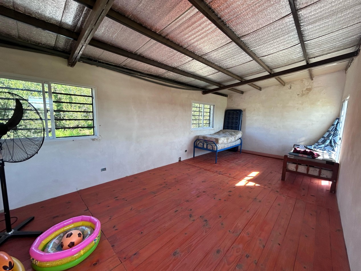 Villa Mugueta, propiedad 1 dormitorio planta alta, con pileta de material, oportunidad