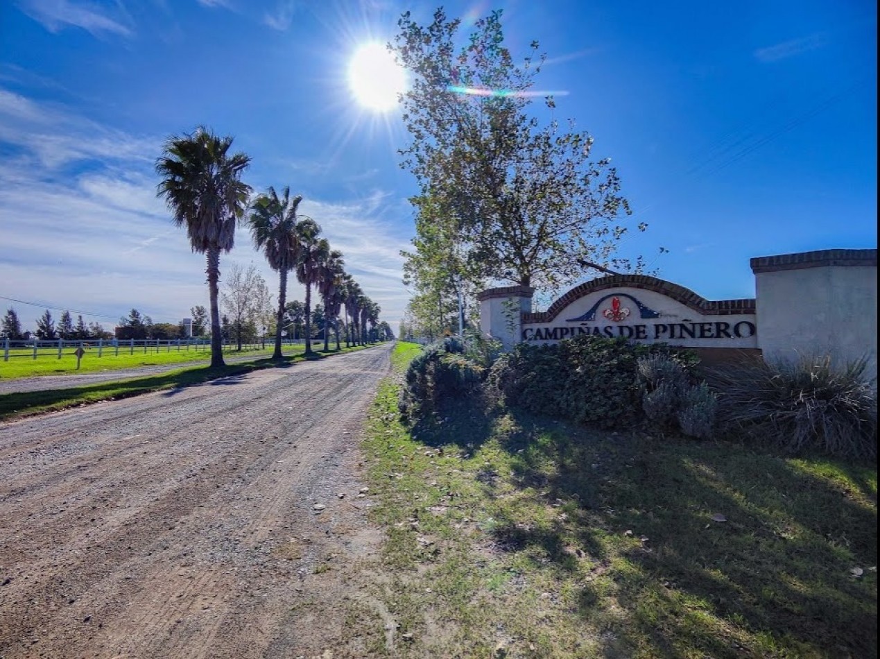 Campiñas de Piñero, terreno de 400 m2, sobre Av Principal, ideal fin de semana