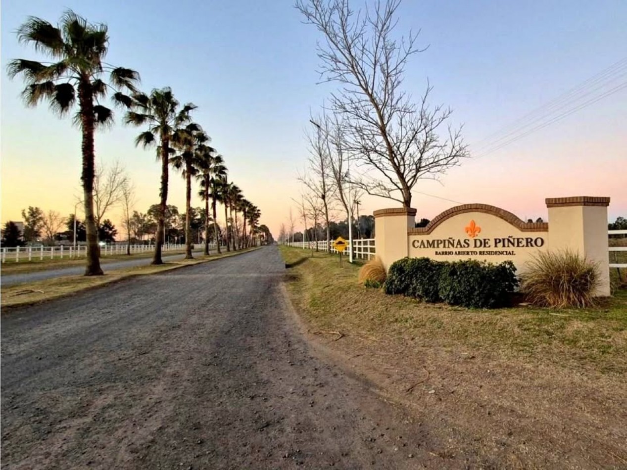 Campiñas de Piñero, terreno de 450 m2, Barrio Abierto, excelente zona 