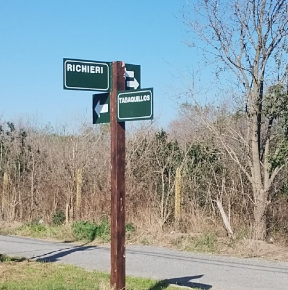 Las Tipas, dos Lotes, barrio sobre ruta 18, km 11.5, A 15 minutos de Rosario! precio por lote.