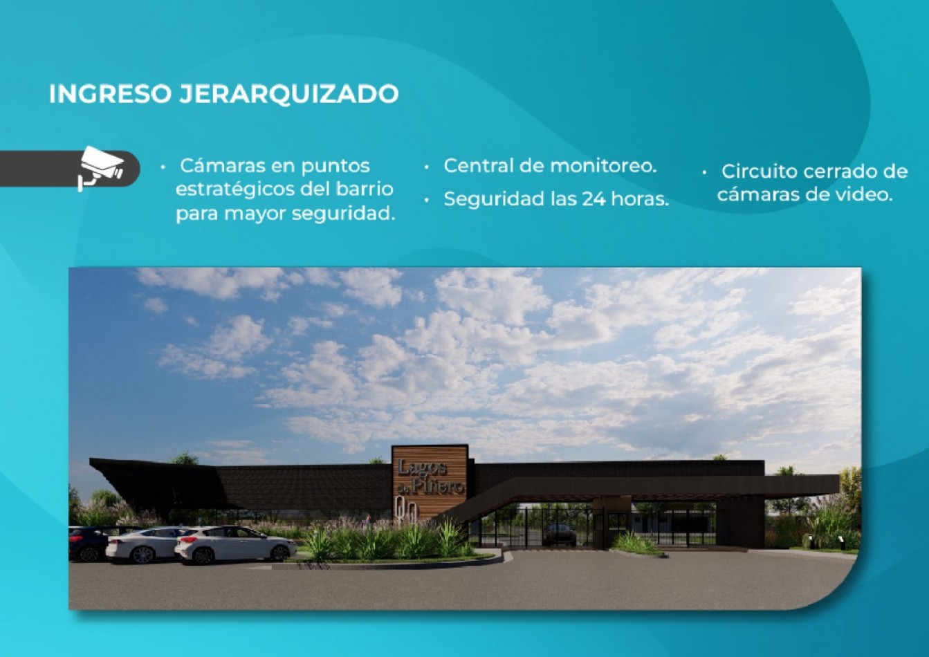 Lagos de Piñero, barrio privado, terreno de 360 m2