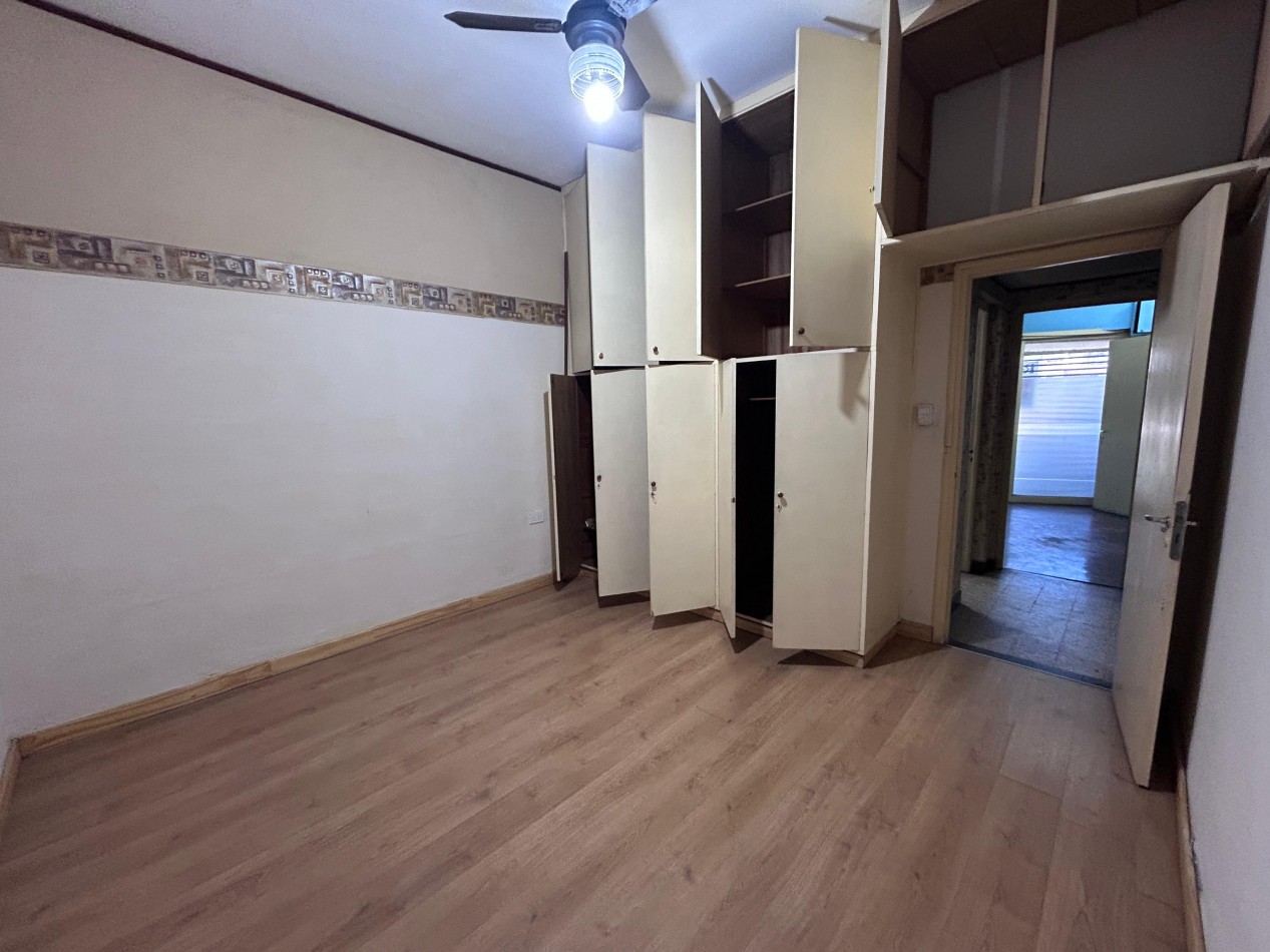Laprida 3700, planta baja, local mas dormitorio, patio.