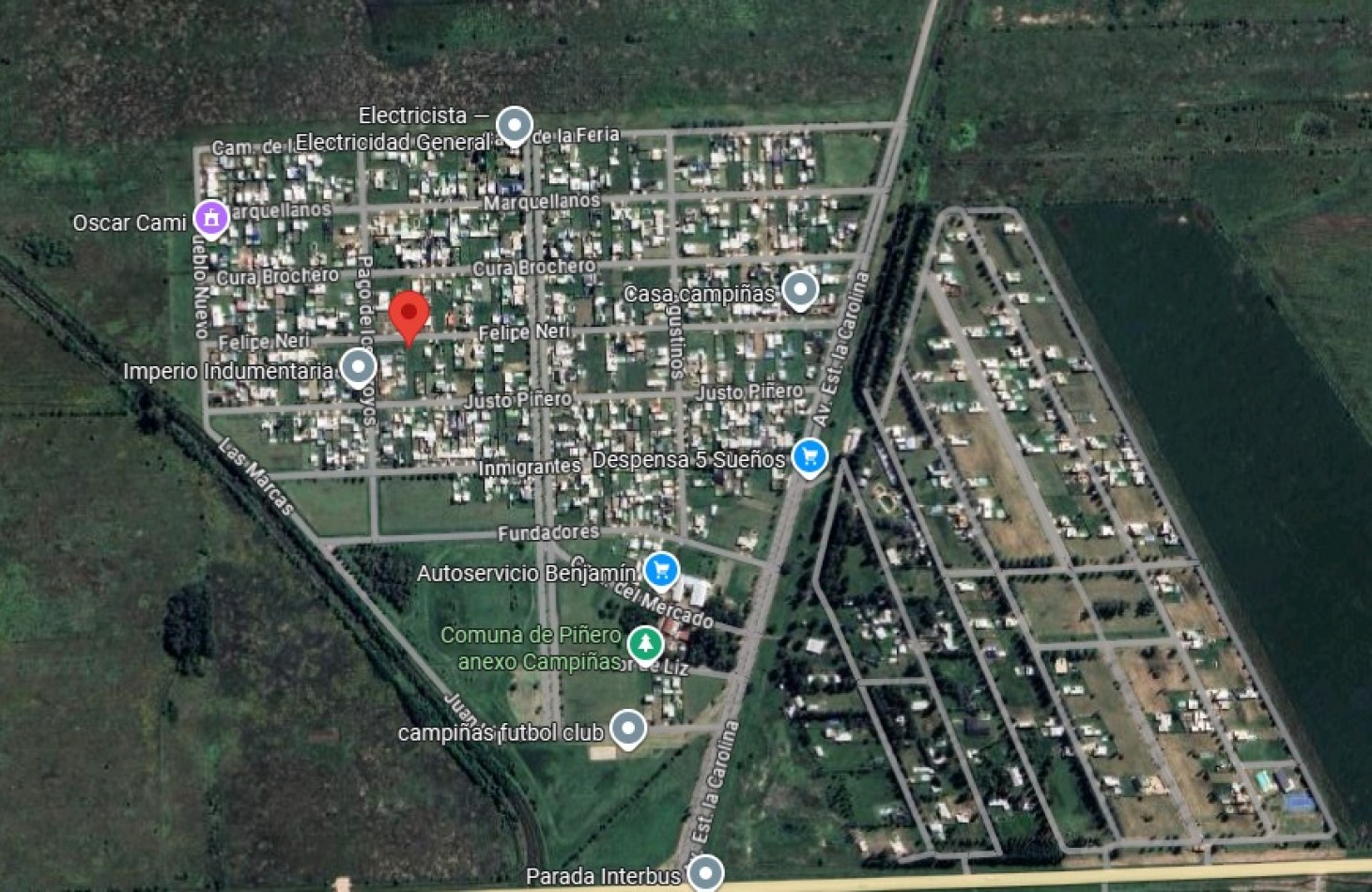 Campiñas de Piñero, lote de 400 m2, excelente zona