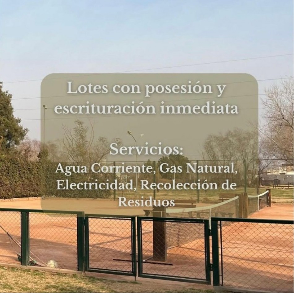 Barrio El molino! Roldan, Venta de terrenos, 500 m2 en adelante 