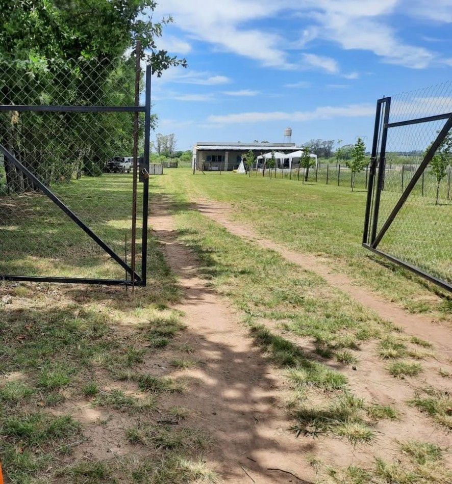 Villa Constitucion, campo de dos hectareas con propiedad de un dormitorio y pileta, oportunidad.
