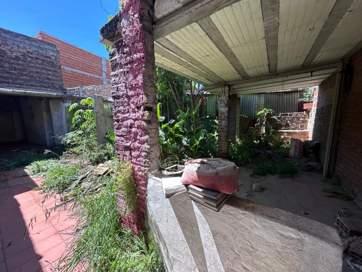 San Martin 6600, terreno interno, construccion a reciclar.