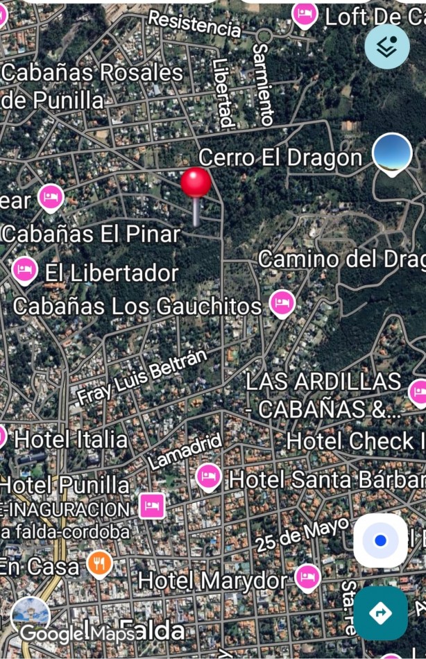Huerta Grande Cordoba, amplio lote, posibilidad division. (Cerca de La Falda)