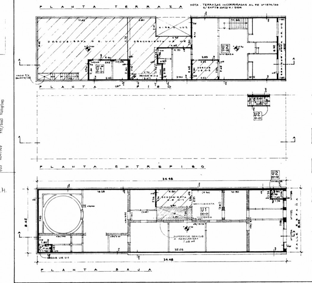 España 1700, amplia propiedad a metros de Pellegrini, lote 297 m2. Ideal Constructora o institucion.